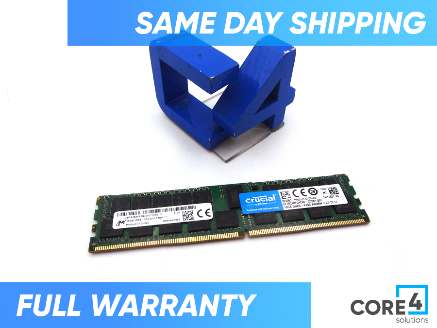 SAMSUNG MTA36ASF2G72PZ-2G3 16GB PC4-19200T 2400MHZ 2RX4 MODULE