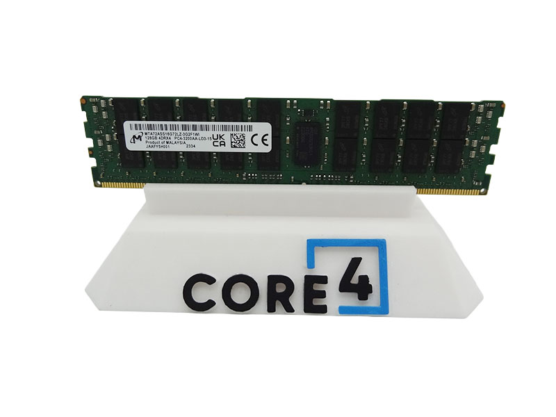 MICRON MTA72ASS16G72LZ-3G2 128GB PC4-25600 DDR4-3200 4DRX4 ECC LRDIMM