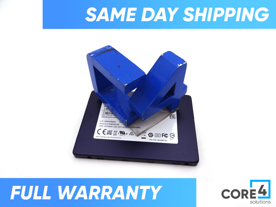 MICRON MTFDDAK3T8TCB 3.84TB SATA 6GBPS 5100 PRO 2.5 SSD *New Bulk*