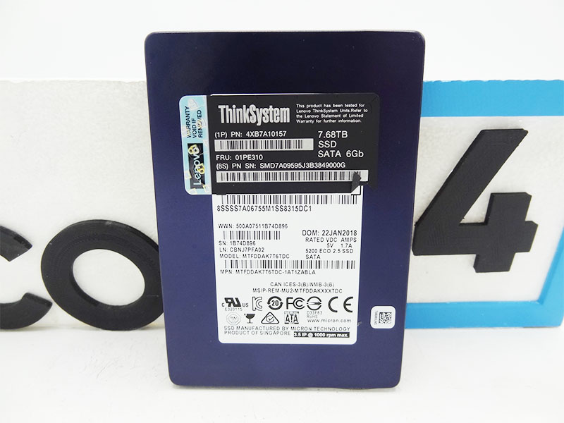 MICRON MTFDDAK7T6TDC 7.68TB 5200 ECO 2.5 SATA 6GBPS SSD