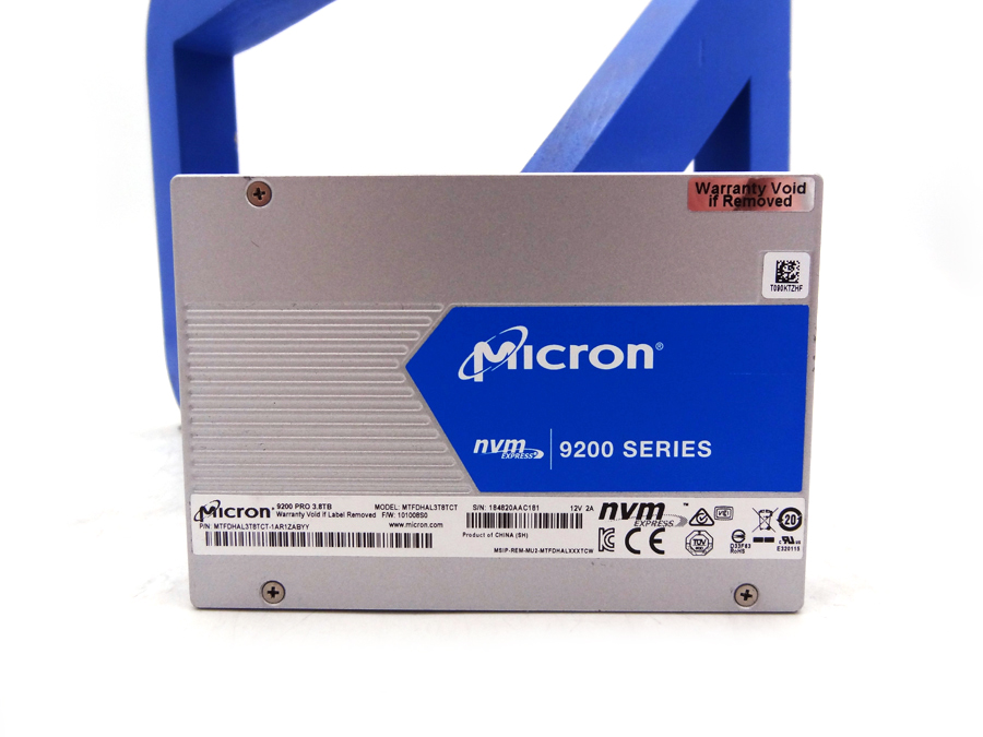 MICRON MTFDHAL3T8TCT 3.84TB 9200 PRO U.2 NVME SSD