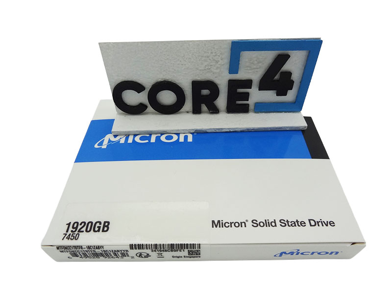 MICRON MTFDKCC1T9TFR-1BC1ZABYYR 1.92TB NVME GEN4 U.3 7450 Pro 2.5 SSD