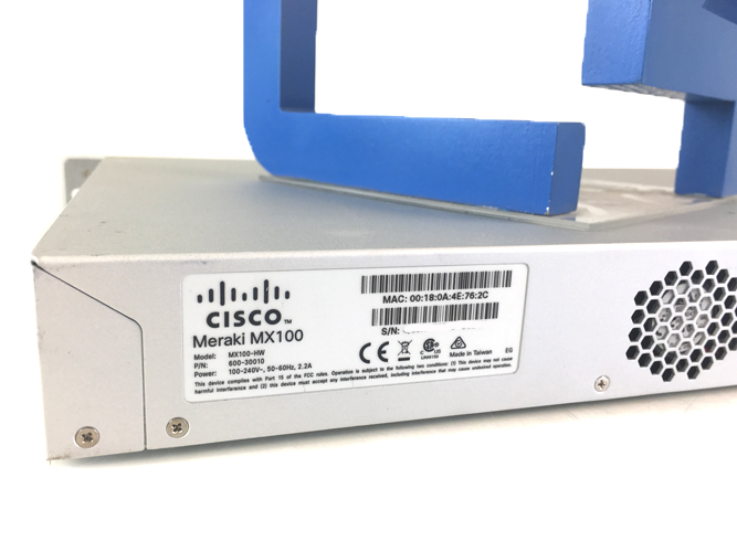 CISCO MX100-HW MERAKI MX100 CLOUD MANAGED SECURITL