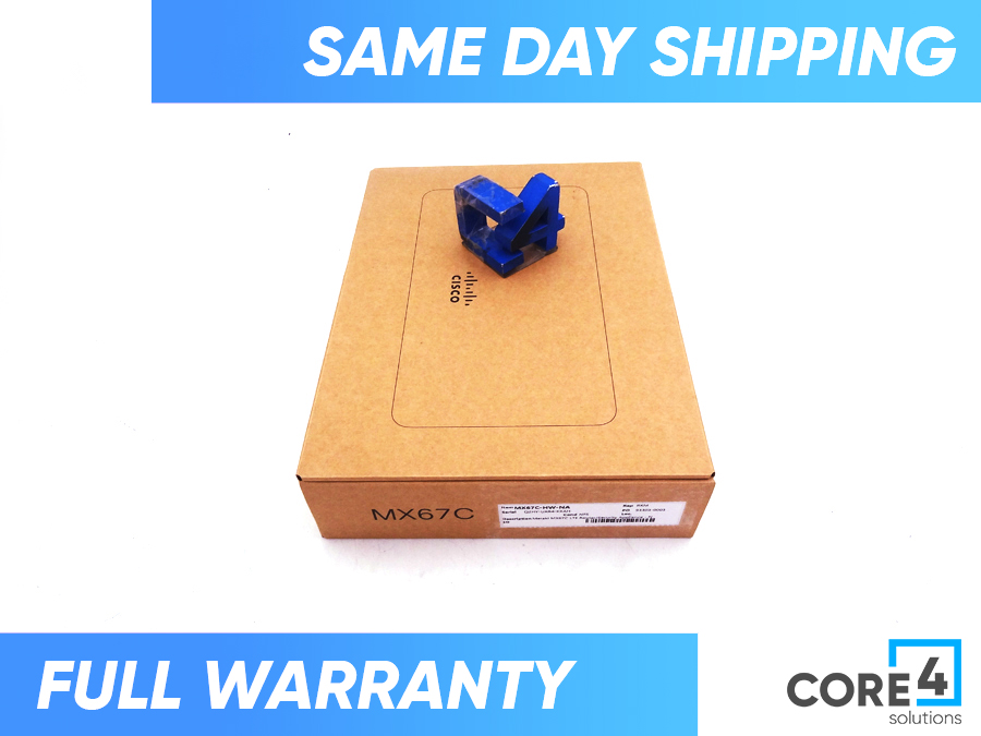 MERAKI MX67C-HW-NA MX67C LTE Router/Security Appliance - N America.