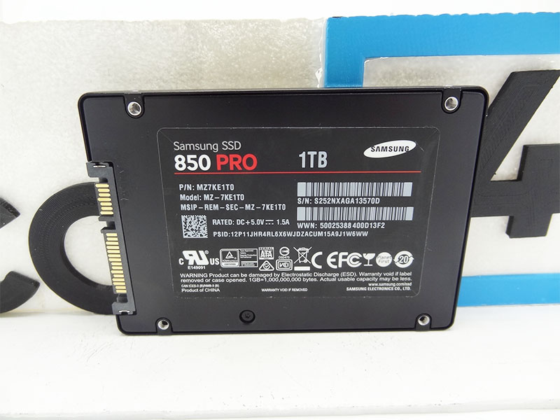 SAMSUNG MZ-7KE1T0 1TB 2.5 SAMSUNG 850 PRO SATA 6GBPS SSD