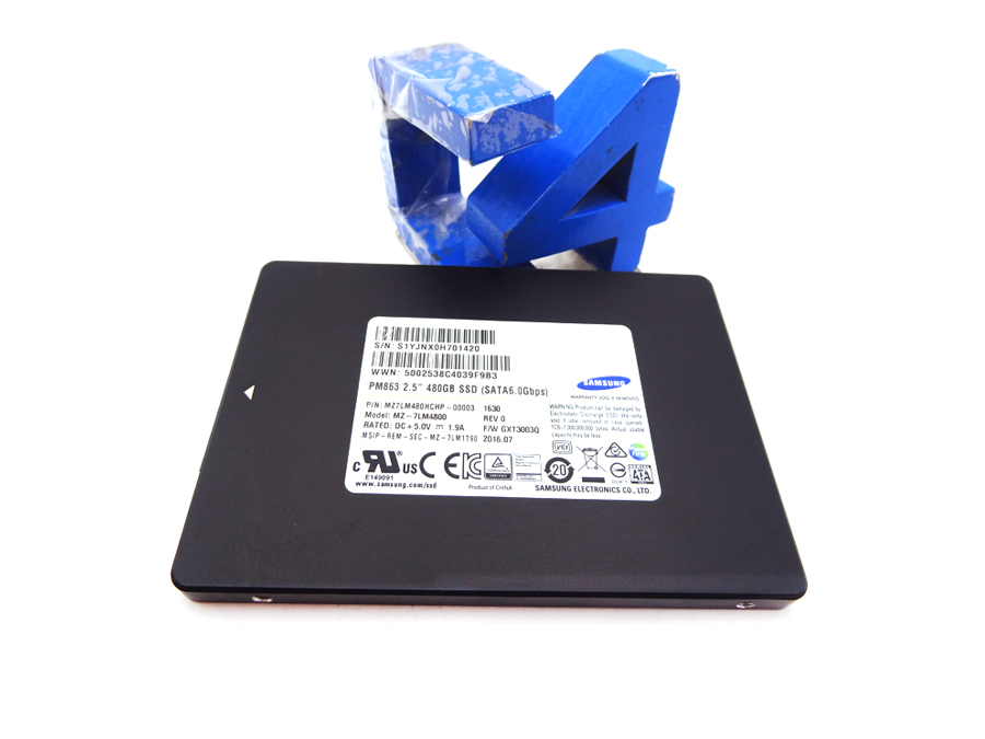 SAMSUNG MZ-7LM4800 480GB PM863 2.5 6GBPS SATA SSD