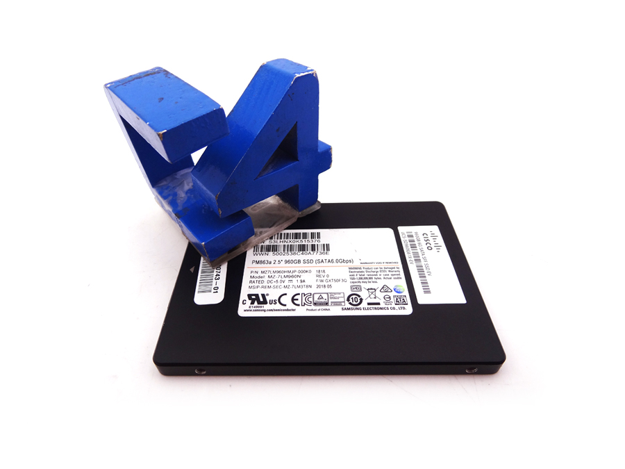 SAMSUNG MZ7LM960HMJP-00005 960GB 2.5 PM863A SATA 6GBPS SSD