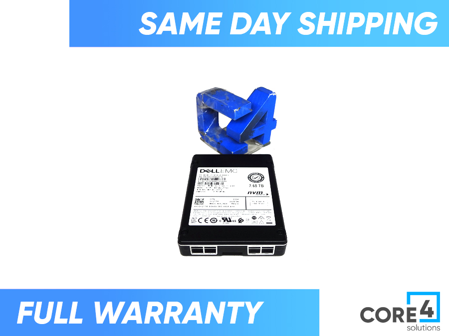 DELL MZWLJ7T6HALA-00AD3 SAMSUNG 7.68TB PM1733 2.5in U.2 PCIe 4.0 NVMe SSD