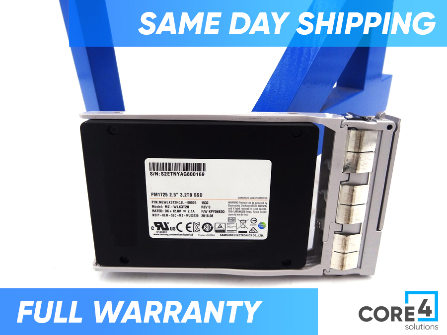 SUN MZWLK3T2HCJL 3.2TB NVME SFF SSD DISK DRIVE