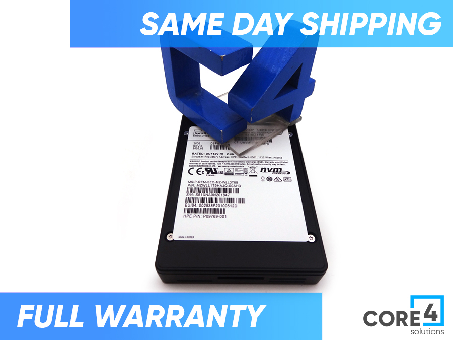 HP MZWLL1T9HAJQ-00AH3 1.92TB PM1723B 2.5" 3.0 x4 NVME SSD *New Sealed*