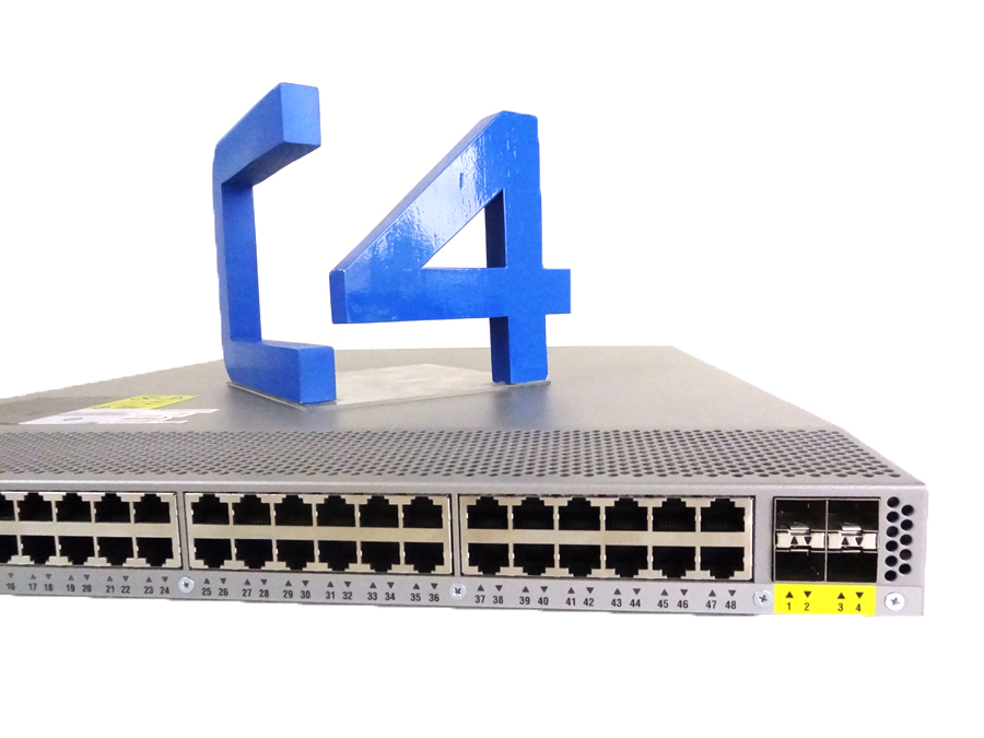 CISCO N2K-C2148T-1GE N2K 1GE 48X1G-BE SWITCH w/ 1PS & FAN MOD