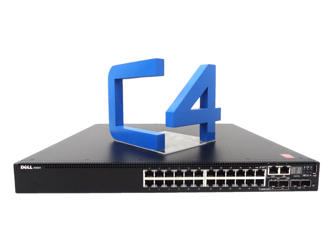 DELL N3000 Series N3024 1GbE Layer 3 24 port Switch - 462-4206
