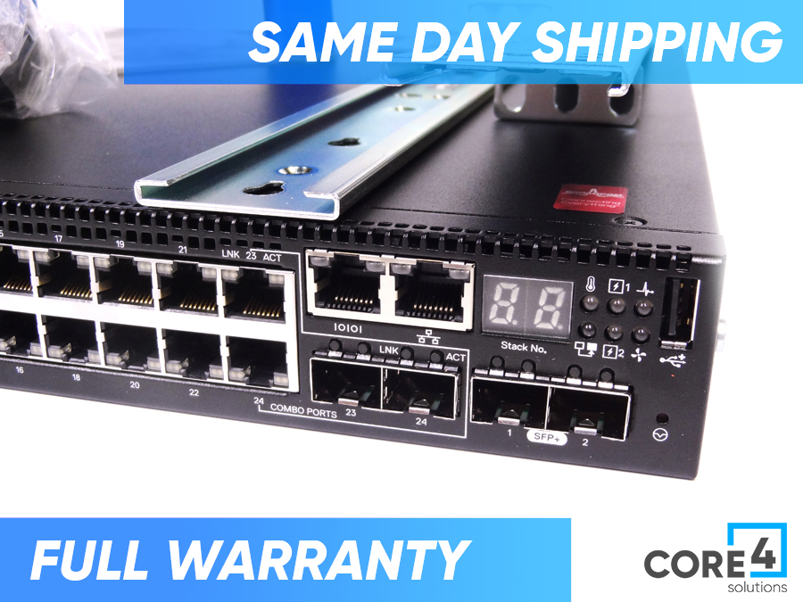 DELL N3024ET-ON EMC 24PX1GBE 2PX10GB SFP SWITCH