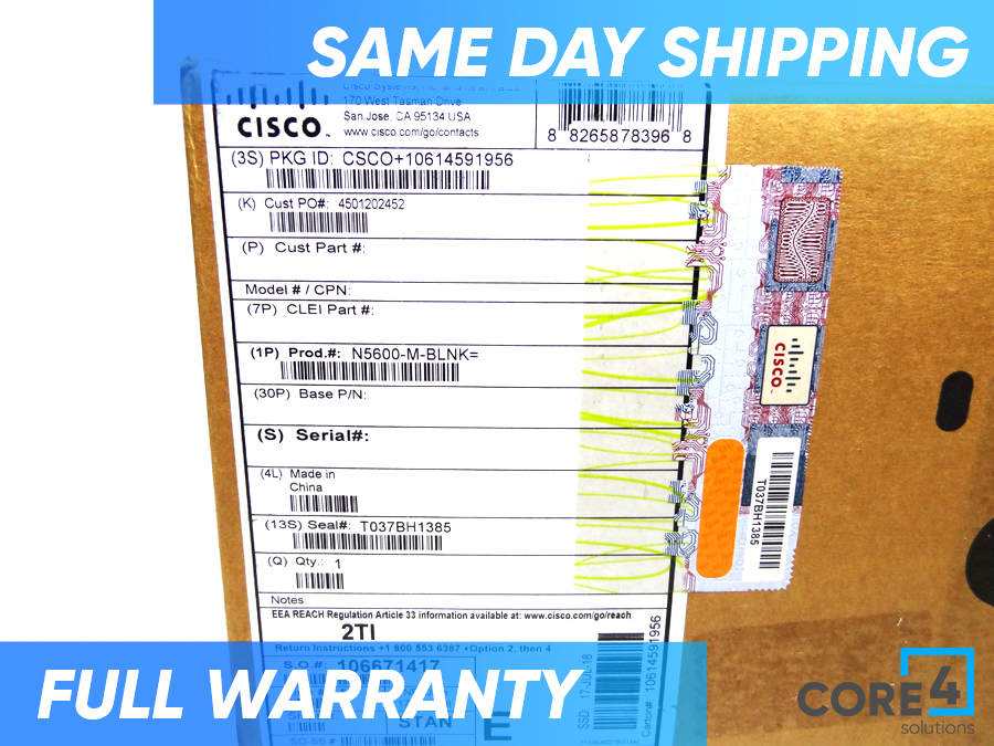CISCO N5600-M-BLNK Nexus 5624/5648 Module Blank Cover
