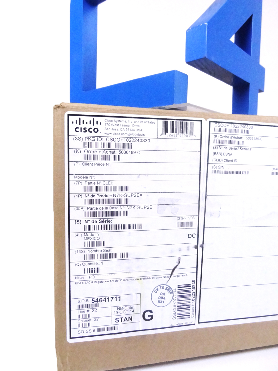 CISCO N7K-SUP2E NEXUS 7000 - SUPERVISOR 2 ENHANCED MODULE