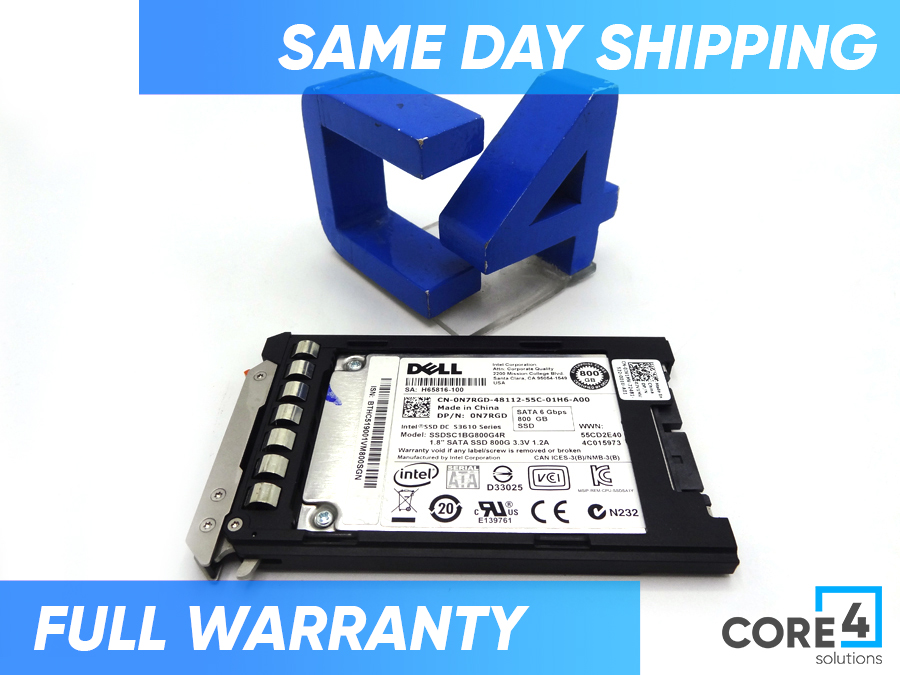 DELL N7RGD 800GB SATA 6GB/S 1.8-INCH 