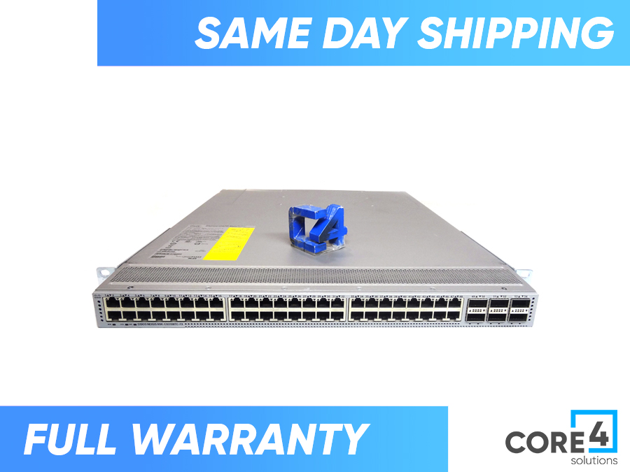 CISCO N9K-C93108TC-FX NEXUS 9300 48 X 10GBASE-T + 6 X 408 *New Open Box*