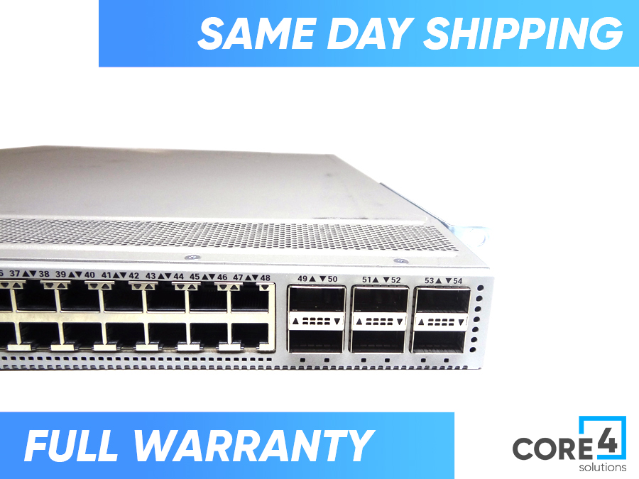 CISCO N9K-C93108TC-FX NEXUS 9300 48 X 10GBASE-T + 6 X 408 SWITCH
