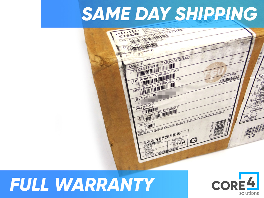 CISCO N9K-SUP-A NEXUS 9500 4-CORE SUPERVISOR CARD