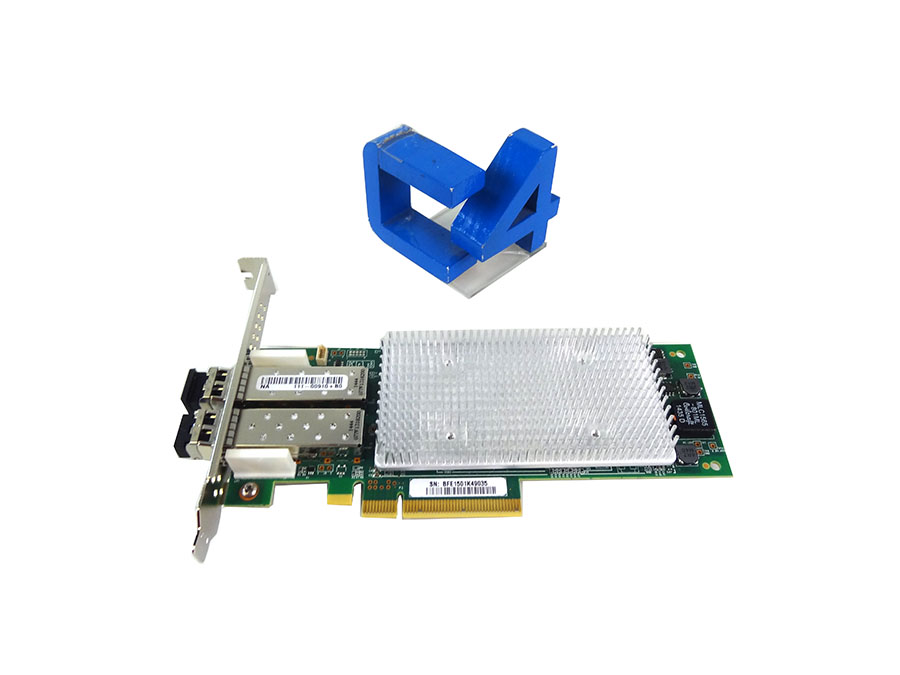 NETAPP 111-00910 DUAL PORT 16GB FC 10GBE/FCOE PCIE 3 - 111-00941, QLE2672