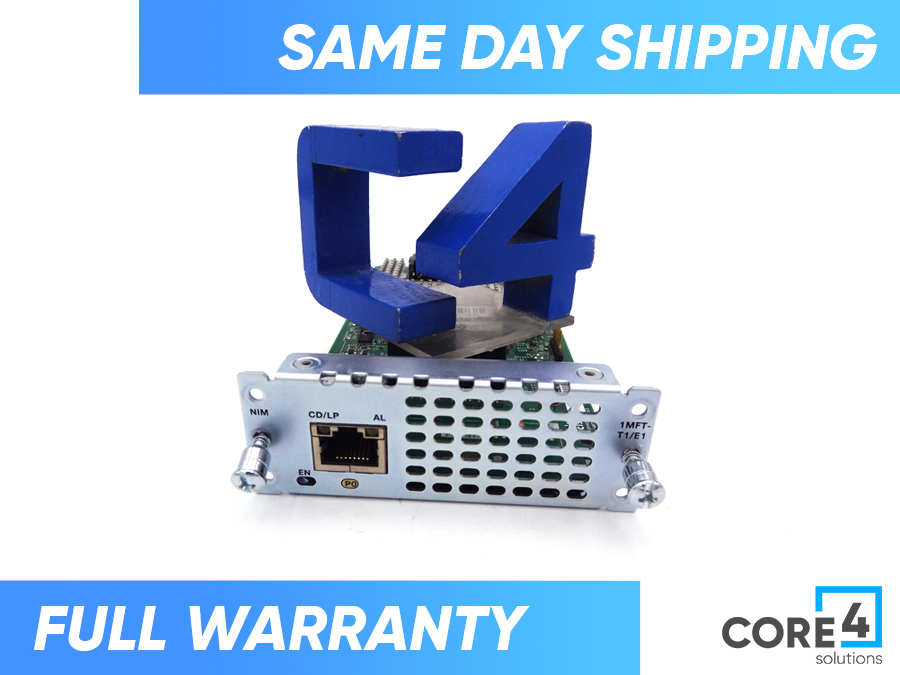 CISCO NIM-1MFT-T1/E1 1 PORT MULTIFLEX TRUNK VOICE/CLEARE