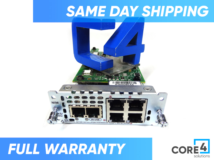 CISCO NIM-2FXS/4FXOP 2PT FXS/FXS-E/DID AND 4PT NETWORK INTERFACE MODULE