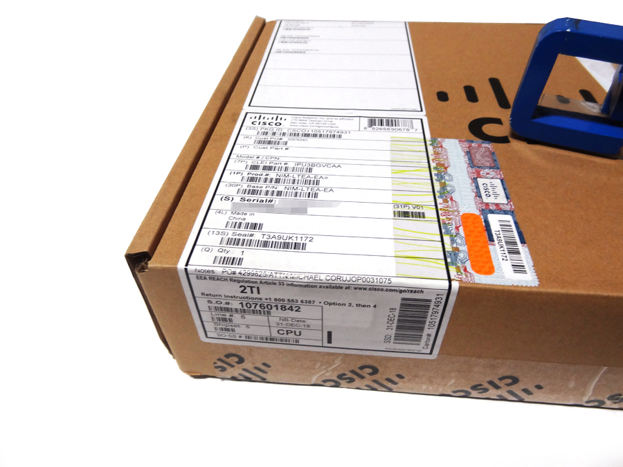 CISCO NIM-LTEA-EA CISCO FOURTH-GENERATION NETWORK *New Sealed*