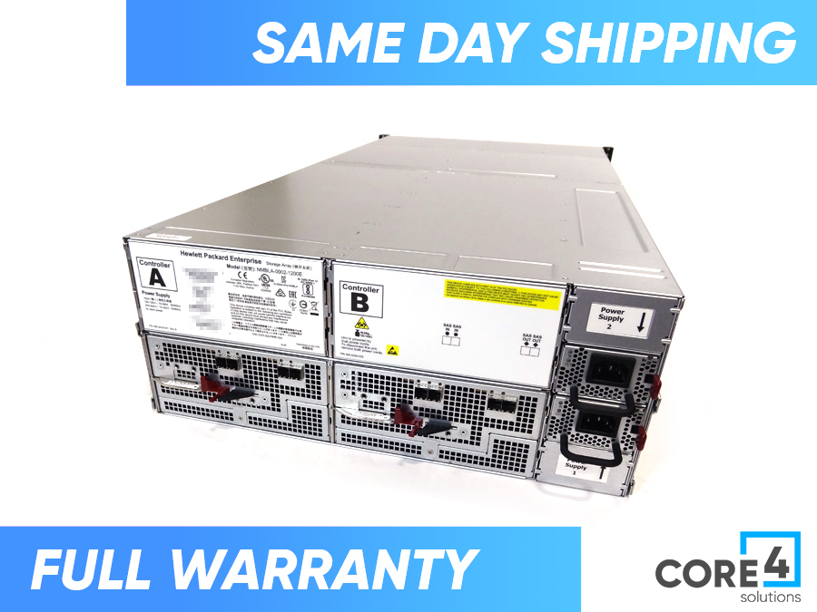 NEW HPE NIMBLE 46TB ALL FLASH EXPANSION SHELF (48x 960TB SSD