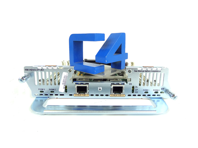 CISCO NM-HDV2-2T1/E1 HIGH DENSITY DIGITAL VOICE NETWORK MODULE