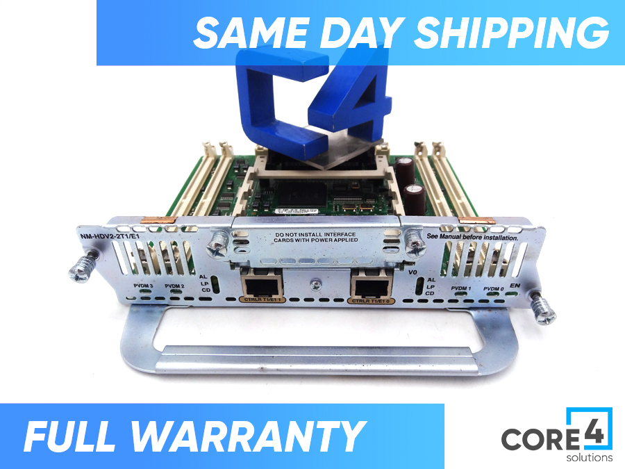 CISCO NM-HDV2-2T1/E1 CISCO HIGH DENSITY DIGITAL VOICE NM
