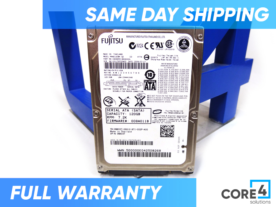 DELL NN337 120GB 7.2K SATA 2.5 HS HDD