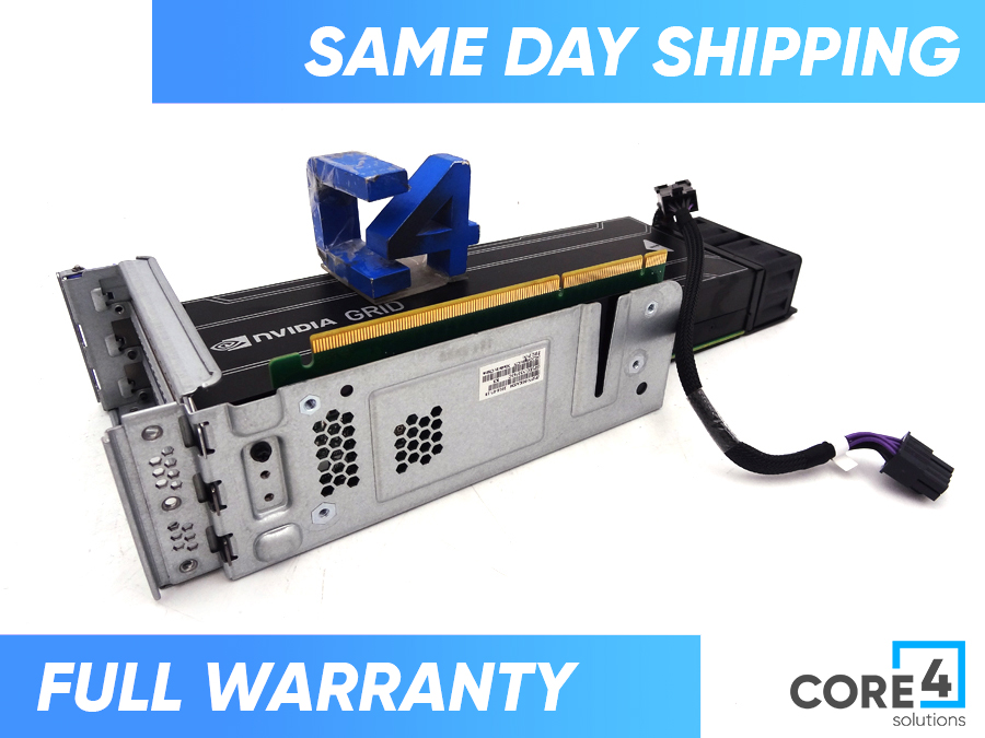 NVIDIA NVIDIA-GRID-K2 Grid K2 8GB DDR5 PCIe Server GPU Accelerator Tesla 30 - UCSC-GPU-VGXK2 