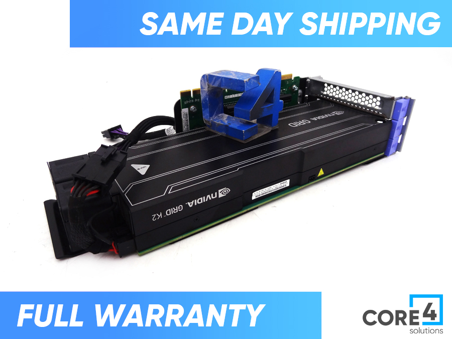 NVIDIA NVIDIA-GRID-K2 Grid K2 8GB DDR5 PCIe Server GPU Accelerator Tesla 30 - UCSC-GPU-VGXK2 