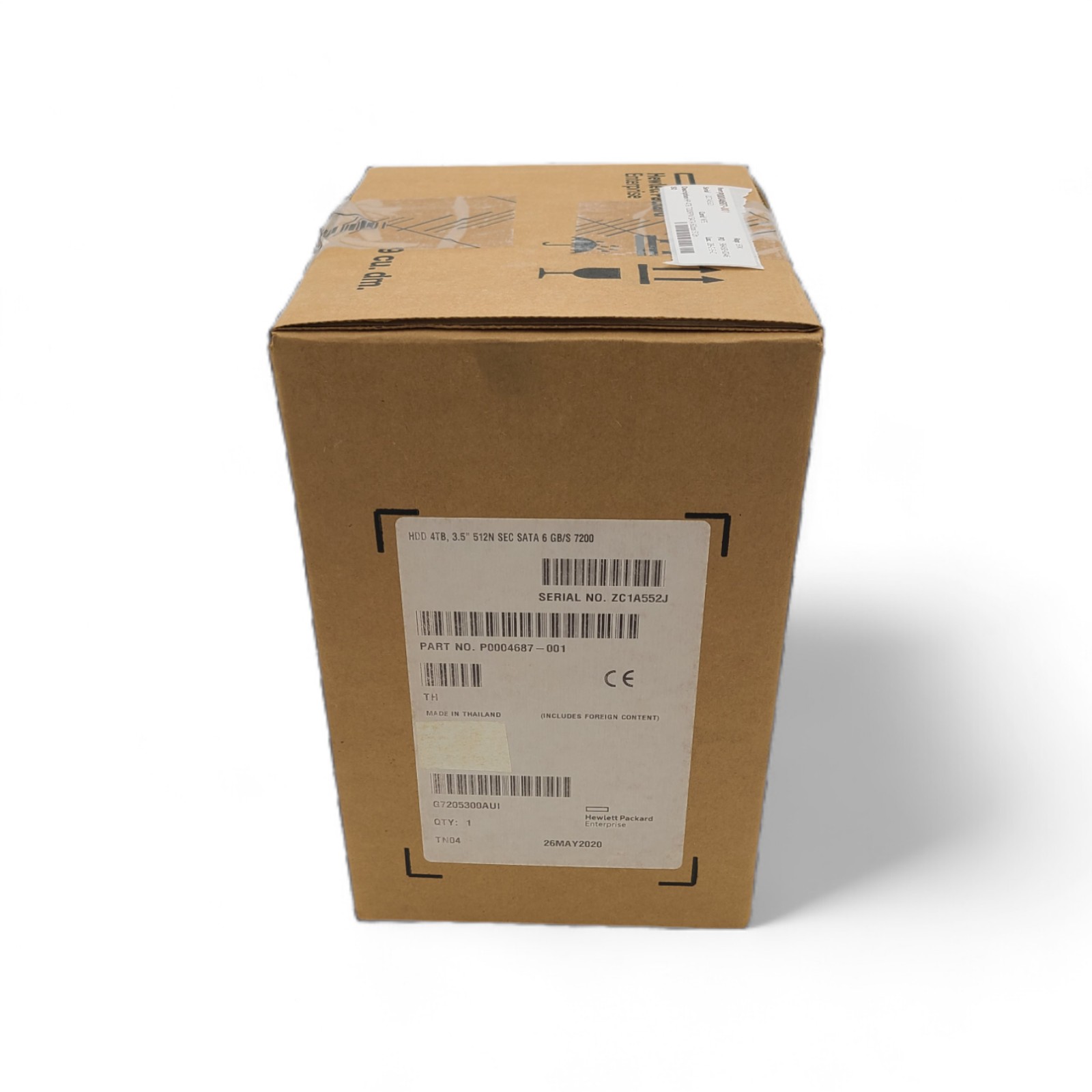 HP P0004687-001 HP 4TB 7200RPM SATA 6Gbps 512n