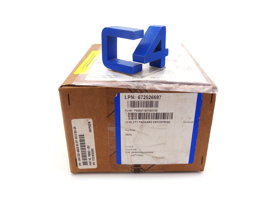 HP P00587-001 480GB 6G SFF SATA MU QR