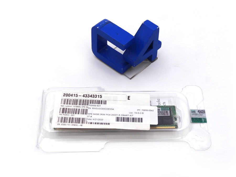 HP P00930-B21 64GB 2RX4 PC4-2933Y-R SMART KIT *New Bulk* - P06192-001