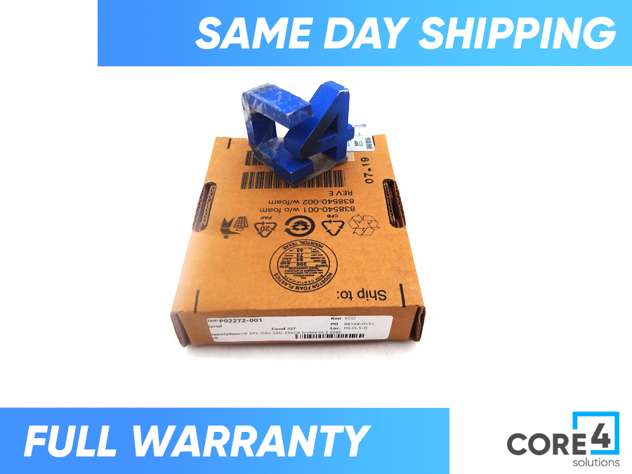 HP P02272-001 SPS-DRV SSD 256GB NVMe M.2 2280 *New Bulk*
