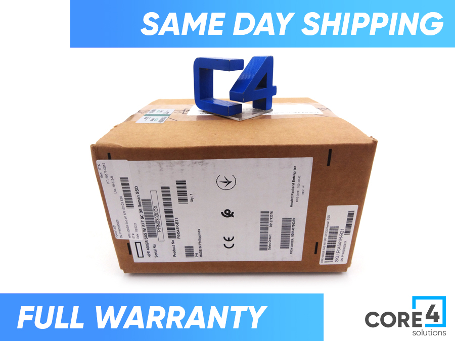 HP P04541-B21 400GB SAS WI SFF SC DS SSD - P04541-K21, P06600-001