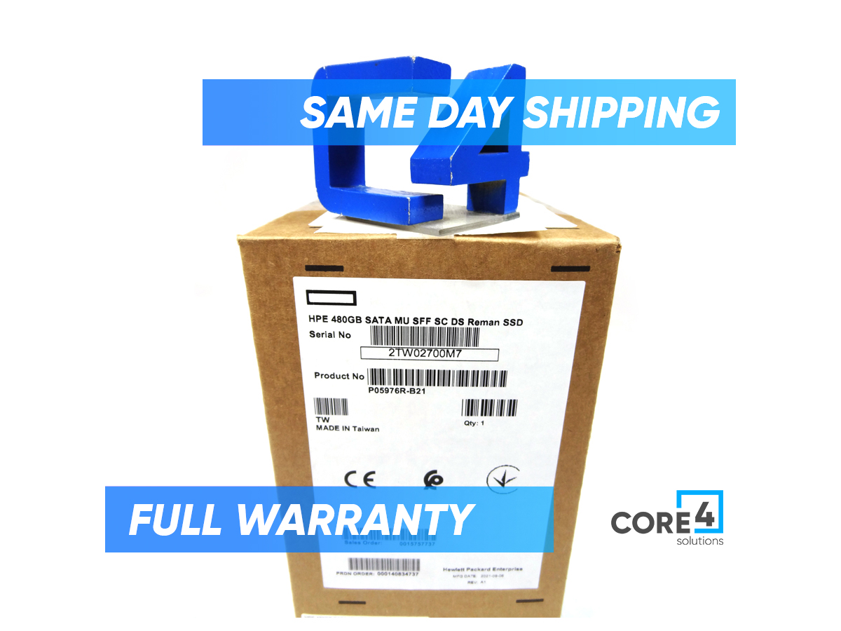 HP P05976-B21 480GB SATA MU SFF SC DS - P08620-001