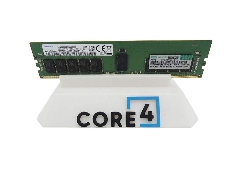 HP P07640-B21 HPE 16GB (1x16GB) Single Rank x4 DDR4-3200 CAS-22-22-22