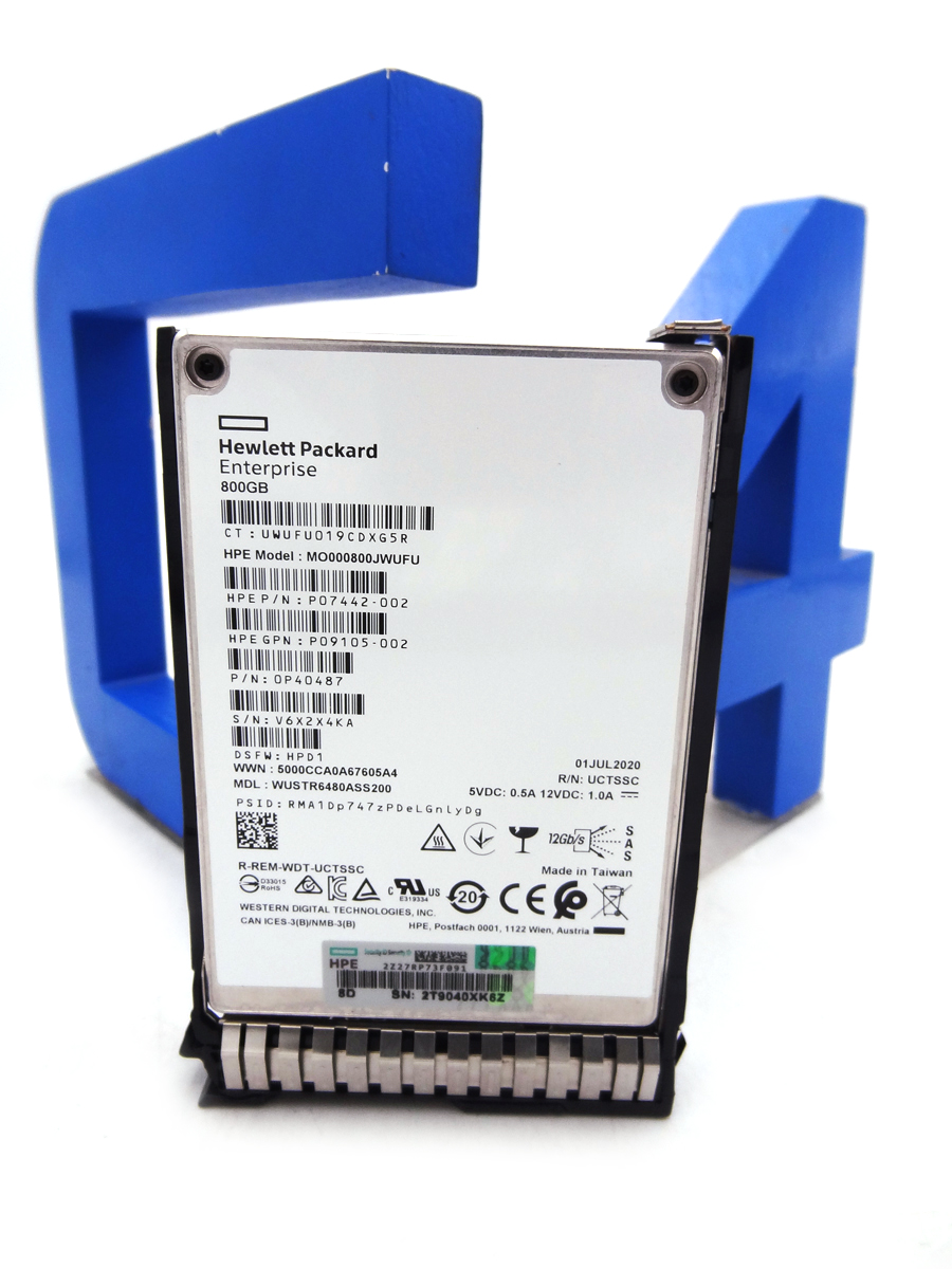 HP P09090-B21 HPE 800GB SAS 12G MIXED USE SFF SSD