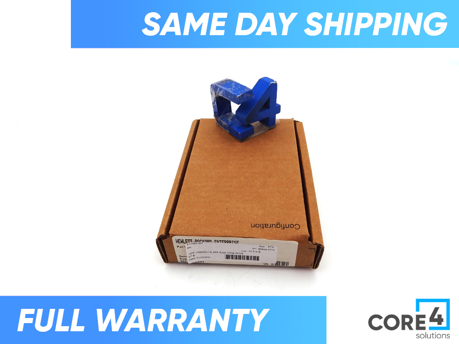 HP P11592-001 1GBASE-TX SFP RJ45 100M XCVR *New Bulk* - R0Y63A