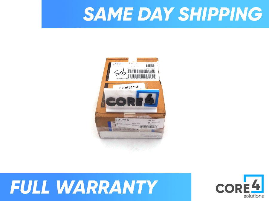 HP P12493-001 HPE 100GB QSFP28 TO QSFP28 0.5M DIRECT ATTACH COPPER CABLE