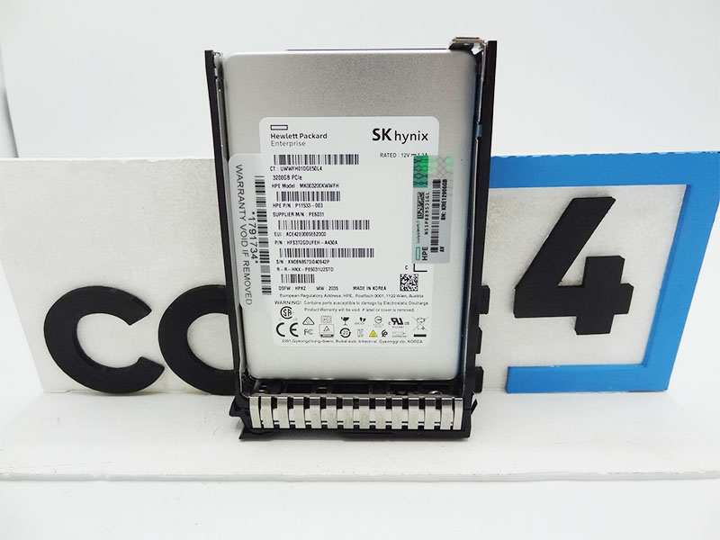 HP P13828-001 HPE 3.2TB NVMe MU DS 2.5 SC SSD HDD