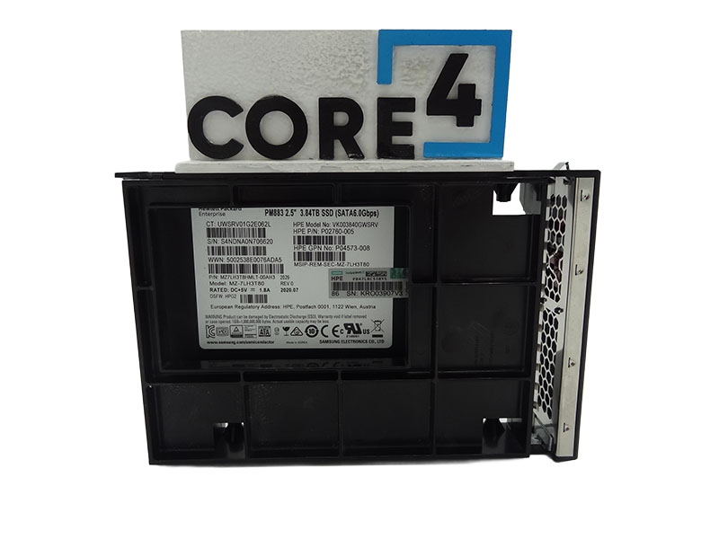 HP P19604-001 HP SSD 3.84TB LFF SATA RI LPc DS