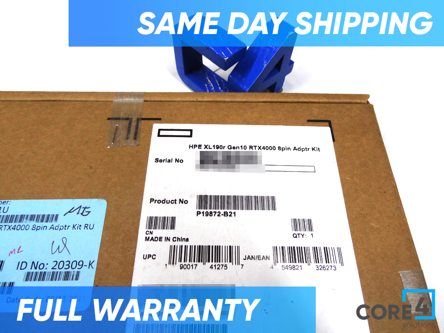 HP P19872-B21 XL190R GEN10 RTX4000 8PIN ADPTU