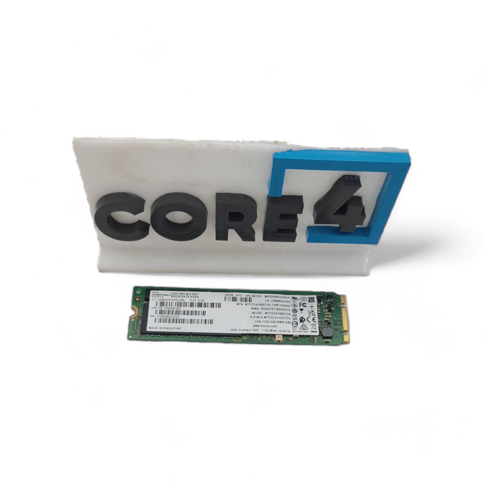 HP P19892-B21 HPE 960GB SATA RI M.2 2280 5300P SSD