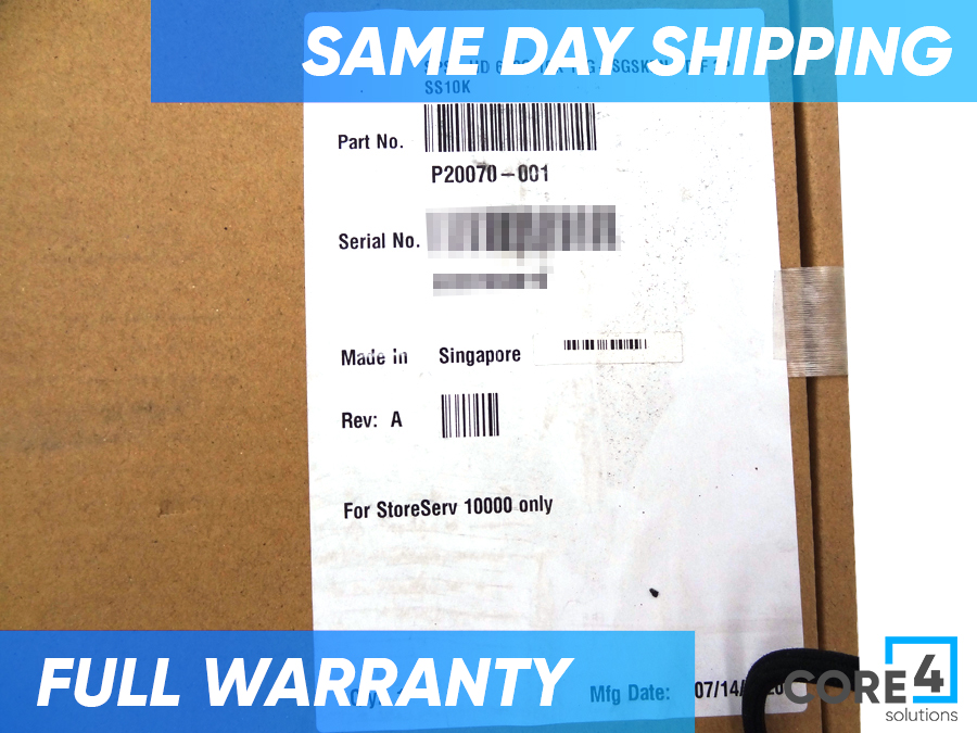 HP P20070-001 600G 10K 12G-SGSKBN-DIF 3P SS10