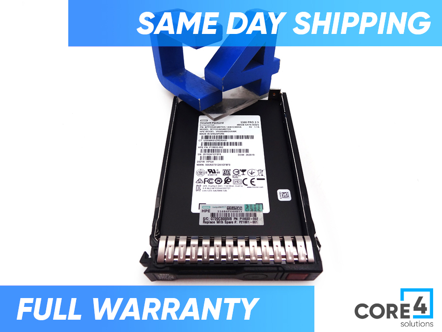 HP P19937-B21 480GB SATA RI SFF SC SSD - P21081-001