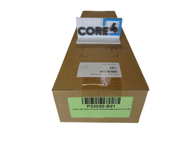 HP P22020-B21 HPE DL38X Gen10 Plus 2U Cable Management Arm for Rail Kit